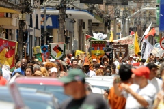 23. Marsch Zumbi dos Palmares - Tag des schwarzen Bewusstseins in Campinas, Brasilien