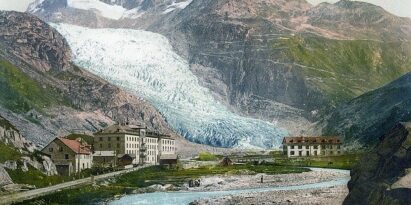 Gletscherschmelze durch Klimawandel