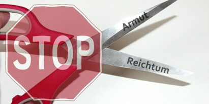 die Schere zwischen Arm und Reich öffnet sich immer schneller.