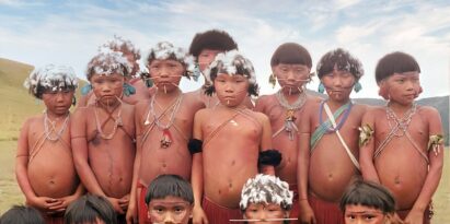 Indigenes Volk der Yanomami