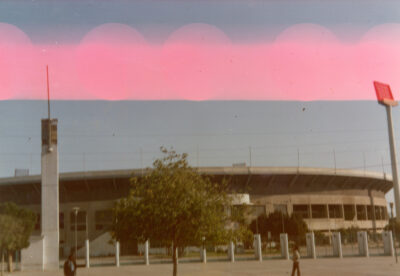 Das berüchtigte Fußballstadion Santiago - Chile (03.03.1977)