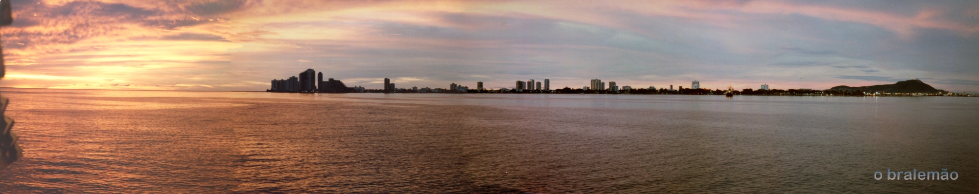 Ankunft in Cartagena, Kolumbien bei Sonnenaufgang (1979)